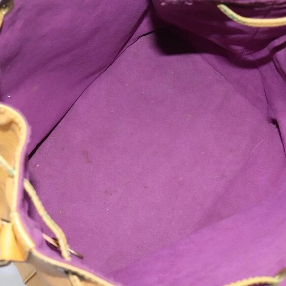 LOUIS VUITTON Epi Petit Noe Shoulder Bag Yellow M44109 LV Auth 104159 - Picture 11 of 16